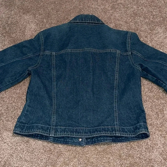 LOFT denim jacket, Women size 2 - Picture 4 of 4